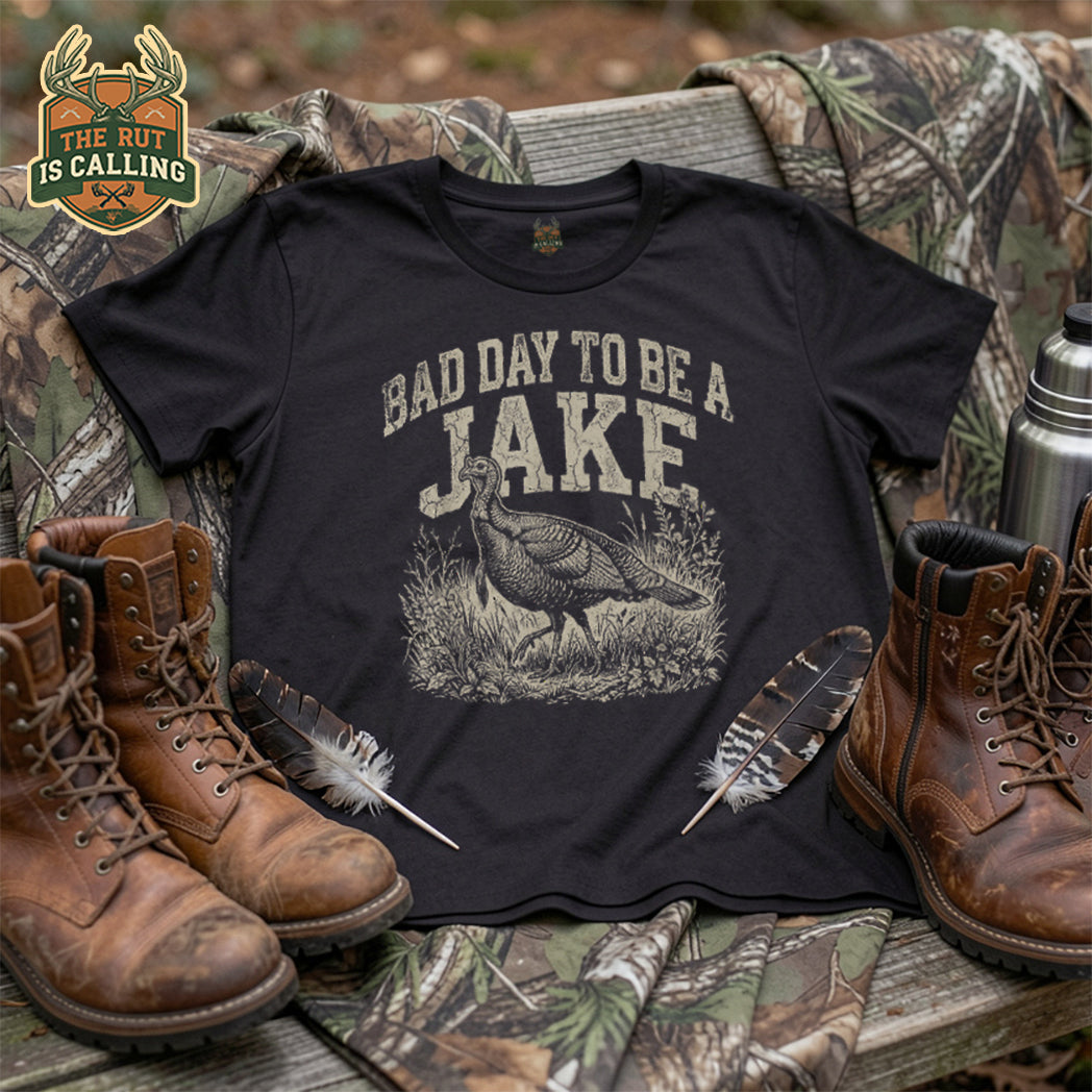 Bad Day to Be A Jake Tshirt Hunting Hunter Turkey Animal T-Shirt 5