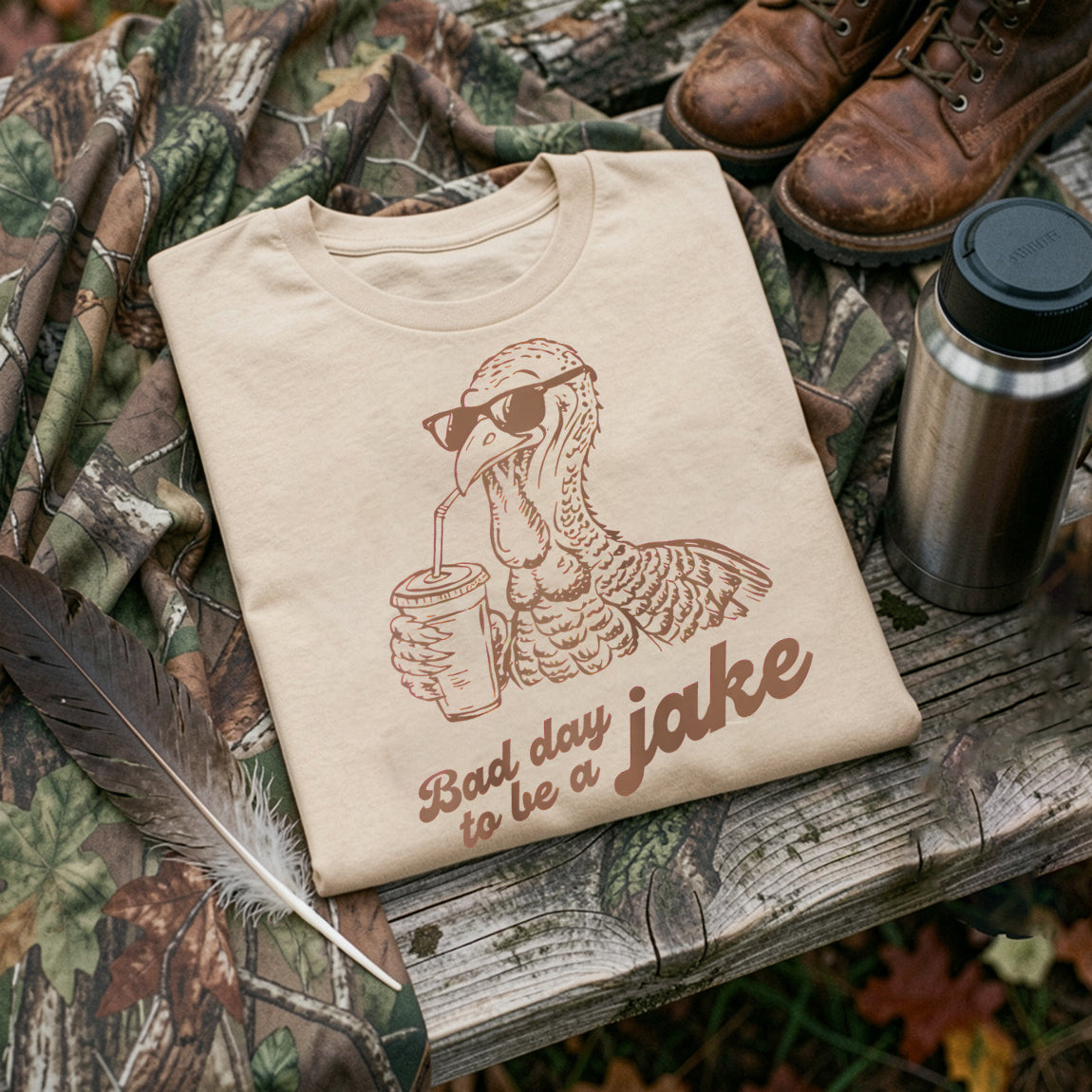 Bad Day to Be A Jake Turkey T-Shirt