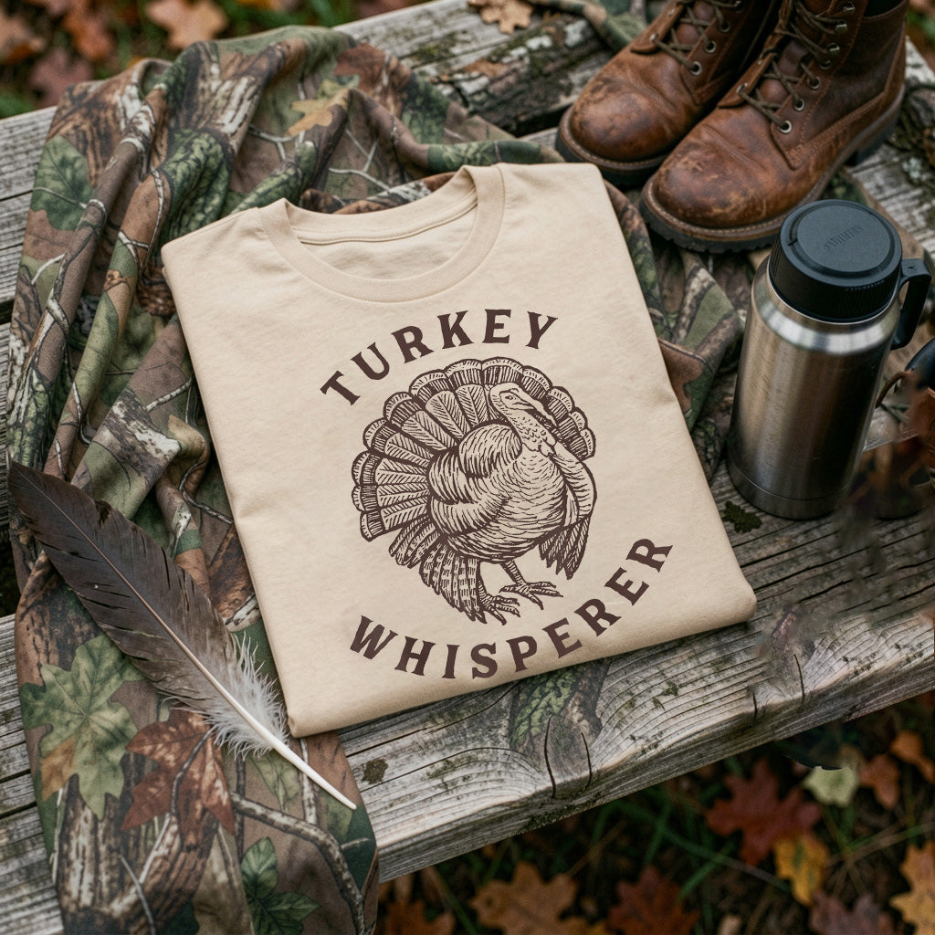 Turkey Whisperer Turkey Hunter Thanksgiving T-Shirt
